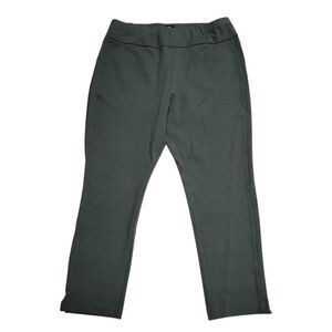 Express Women's Pull-On High Rise Soft Ankle Length Ponte Pant - Olive